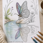 Dream Escape: Hidden Worlds | 30 Relaxing Colouring Pages