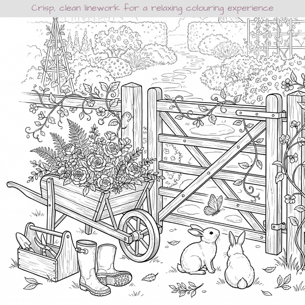 Printable Adult Colouring Book – Dream Escape: Hidden Worlds | 30 Relaxing Colouring Pages | Fantasy, Nature & Mindfulness Art | Instant Download PDF